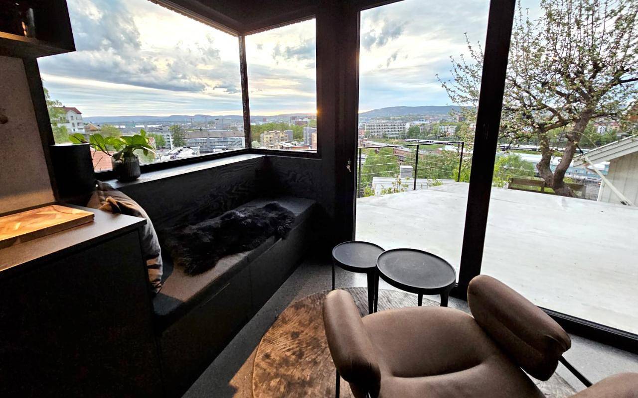 Edge Oslo - Hideaway with Breathtaking City Views in Gamle Oslo, Oslo