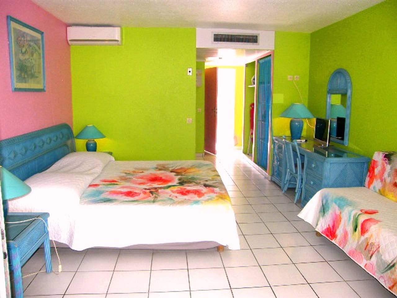 Estudio entero, Estudio encantador con balcón y vista al mar en Le Gosier - 35 m² in Guadalupe