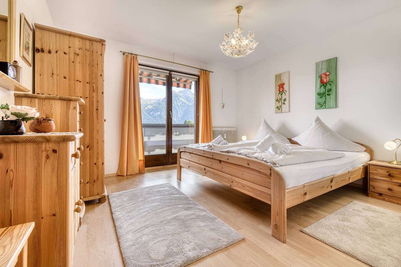 Ganze Wohnung, Panorama Ferienwohnung Tschengla in Bürserberg, Brandnertal
