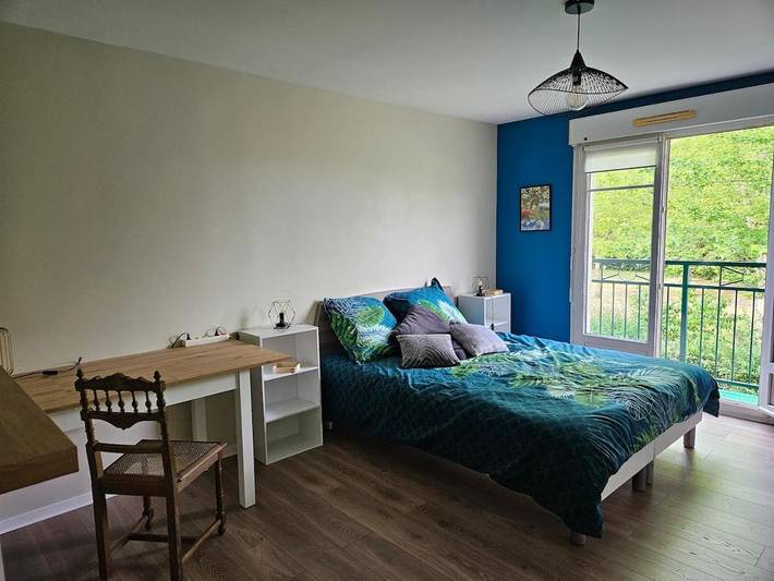 Gîte pour 2 personnes, avec balcon à Saint-Jean-de-la-Ruelle