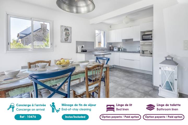 Location de vacances pour 7 personnes, avec Terrasse et Jardin à Baden (France) - 3