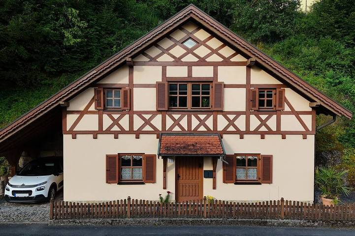 Ferienhaus für 7 Personen, mit Garten und Terrasse in Waischenfeld