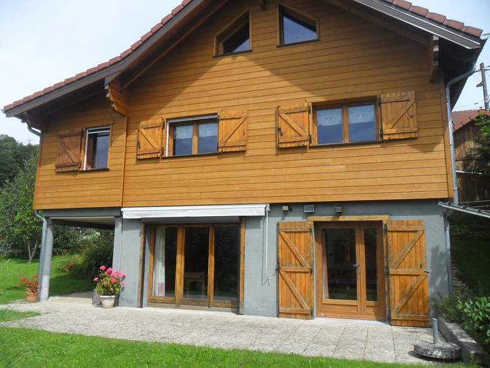 Chalet pour 4 personnes, avec balcon ainsi que vue et jardin dans le Doubs - 3