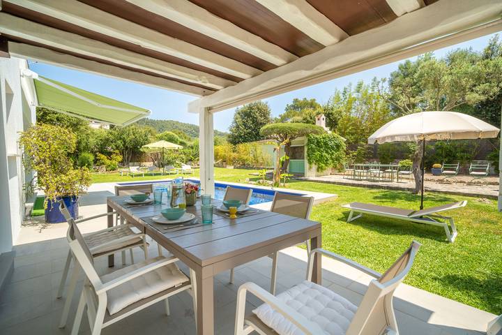 Son Forteza Villa für 4 mit Pool in Crestatx Pollensa in Crestatx, Sa Pobla