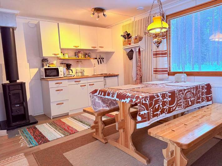 Chalet pour 2 personnes, avec jardin et vue ainsi que sauna et vue sur le lac à Rovaniemi - 3