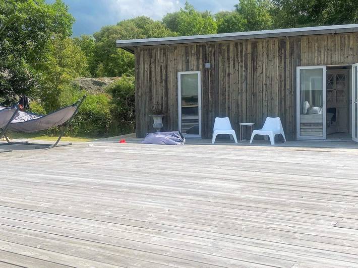 Feriehus for 8 personer, med balkong, dyr tillatt i Bohuslän