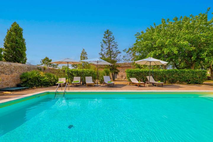 Son Corcó - Rústica finca con piscina privada y Wifi Gratis in Consell, Interior de Mallorca