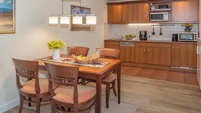 Ferienwohnung für 4 Personen, mit Sauna und Balkon sowie Pool und Garten, mit Haustier in Benz - 3