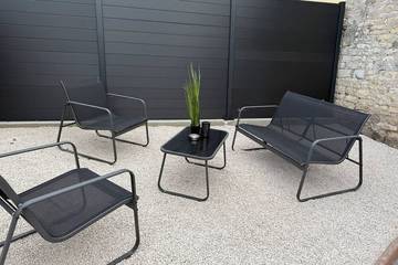Gîte pour 3 personnes, avec jardin et terrasse à Châtenoy-le-Royal