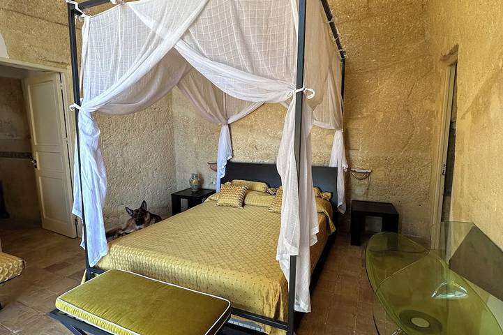 A typical 19th-century Sicilian dimora with tuff  finishes and stunning view in Marsala, Trapani Provinz