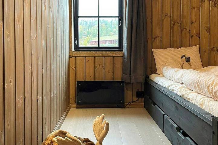 Gemütliche Hütte mit Sauna in Flå in Flå