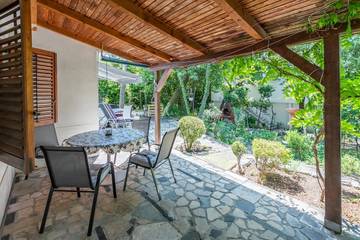 Ferienwohnung für 2 Personen, mit Garten, kinderfreundlich in Dramalj