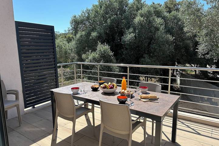 Appartement de vacances pour 6 personnes, avec terrasse à Bonifacio