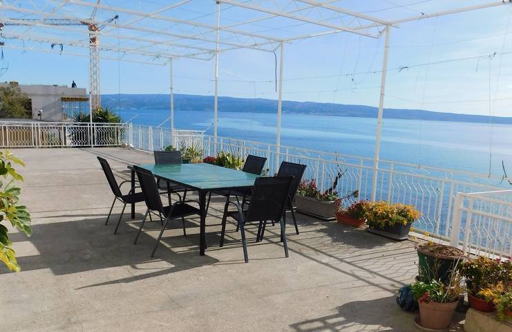 Ferienwohnung für 2 Personen, mit Balkon/Terrasse in Podstrana