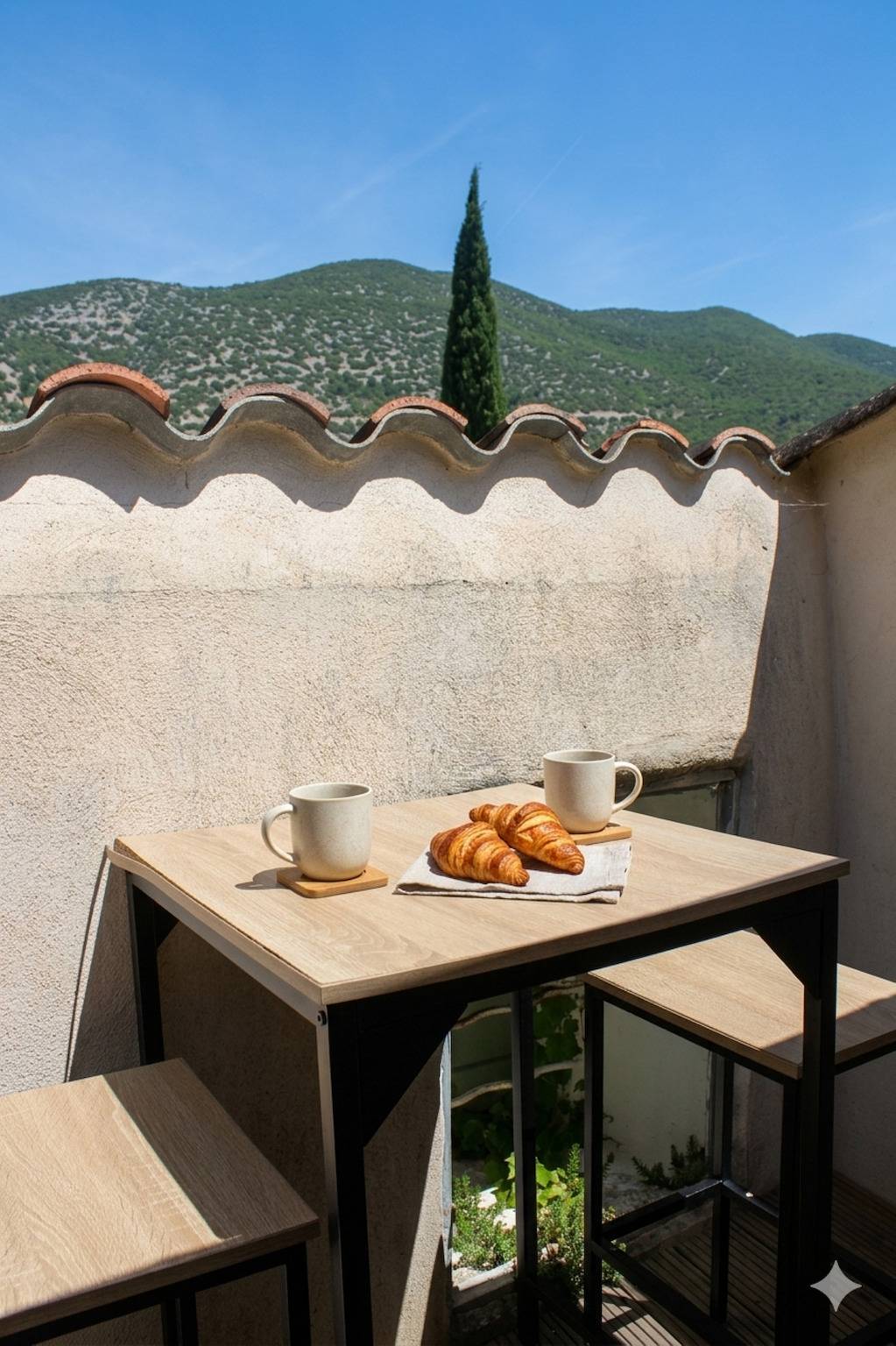 La Terrasse de Veaux in Veaux, Malaucène