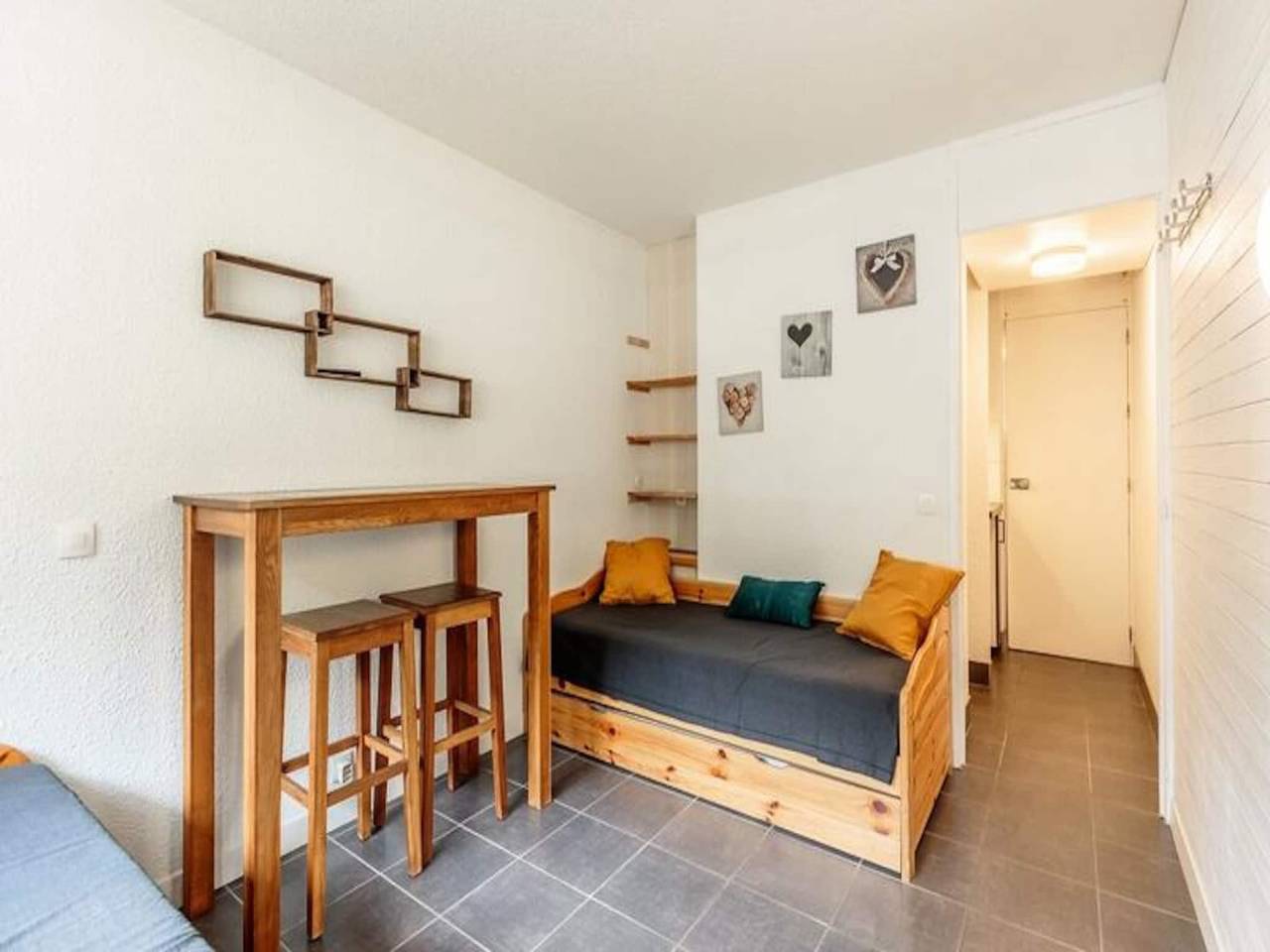 Ganze Wohnung, Apartment in Plagne Bellecôte in der Nähe des Gletschers in La Plagne, La Plagne-Tarentaise