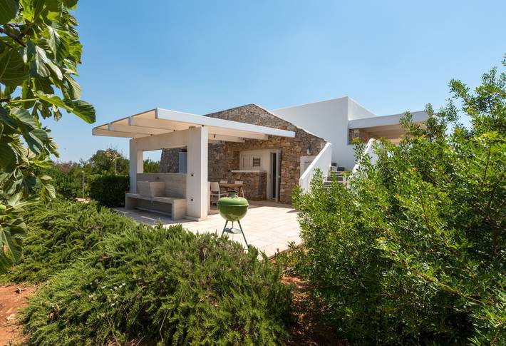Villa für 6 Personen, mit Meerblick und Terrasse sowie Garten, mit Haustier - 1