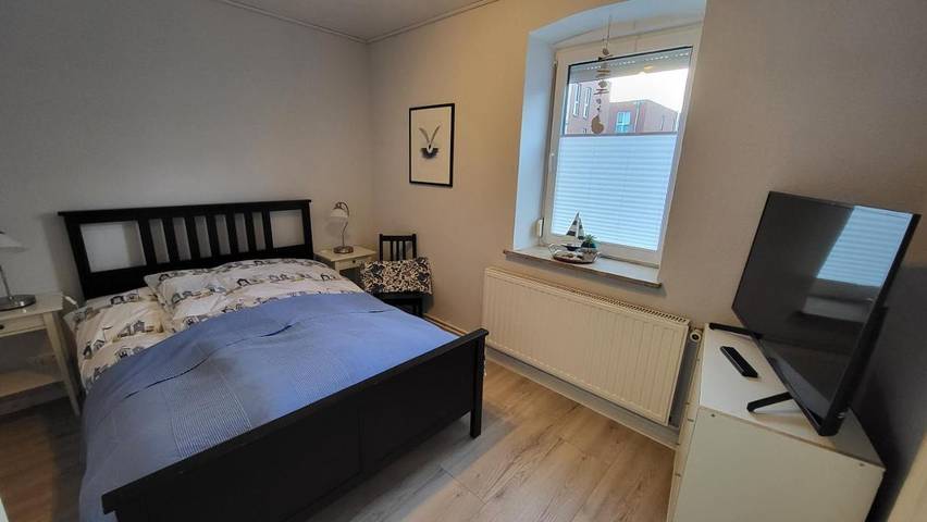 Ferienwohnung für 3 Personen, mit Terrasse und Garten in Büdelsdorf