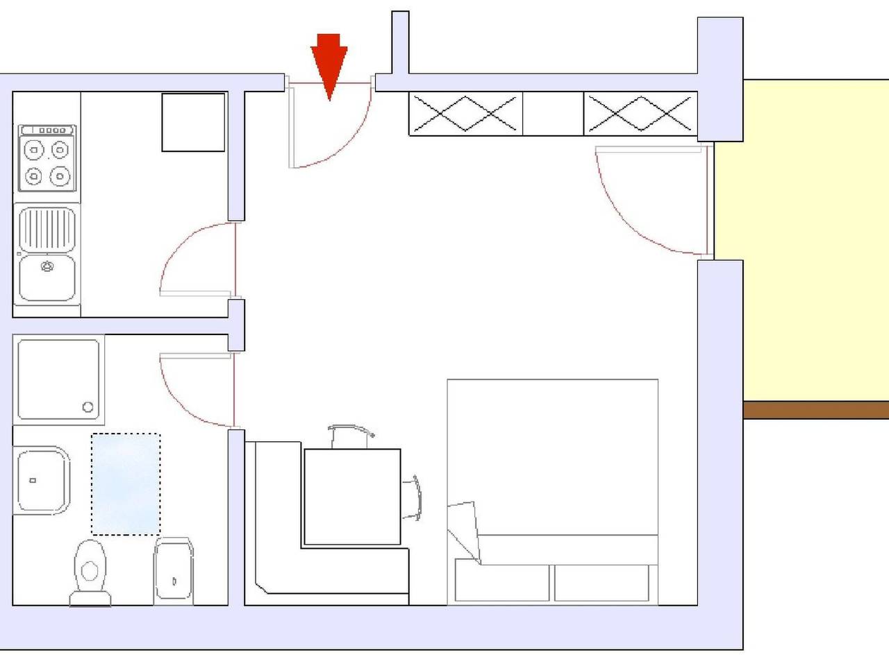 Ganze Wohnung, Mit privatem Balkon in St. Ulrich in Gröden, Dolomiti Superski