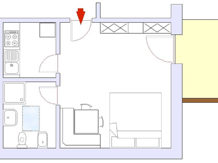 Appartamento intero, Mit privatem Balkon in Ortisei, Dolomiti Superski