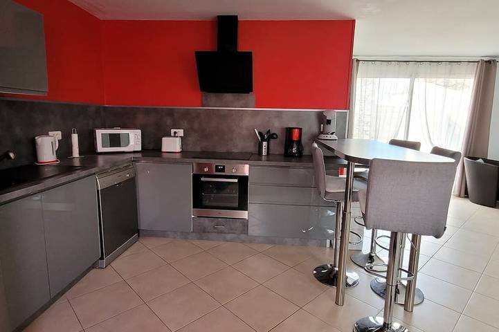 Maison de vacances pour 4 personnes, avec terrasse à Marennes