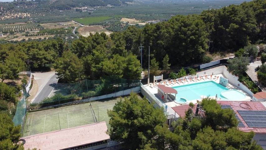 Vakantiepark voor 4 personen, with whirlpool and zwembad as well as tuin, met huisdier in Apulië