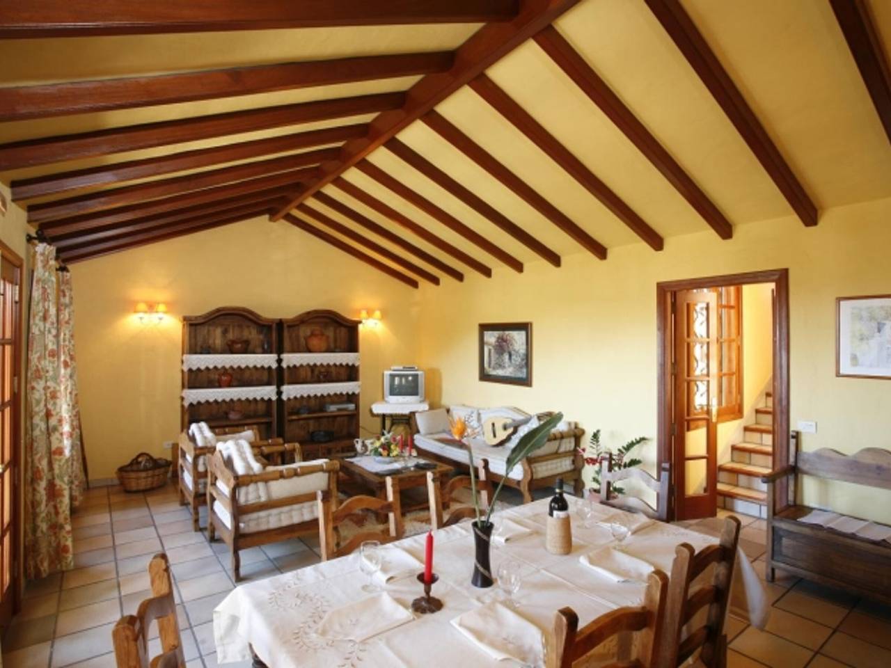 Charmante maison rurale avec piscine, Bbq et Wifi à Risco de Agaete in El Risco, Grande Canarie du Nord