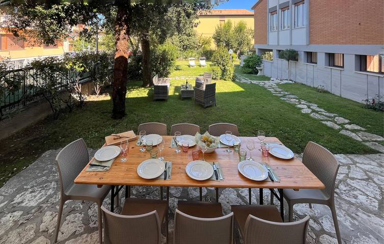 Maison de vacances pour 8 personnes avec terrasse in Porto Potenza Picena, Potenza Picena