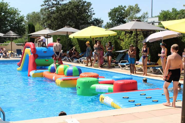 Mobil home pour 4 personnes, avec piscine et terrasse, animaux acceptés à Saint-Paul-en-Forêt - 3