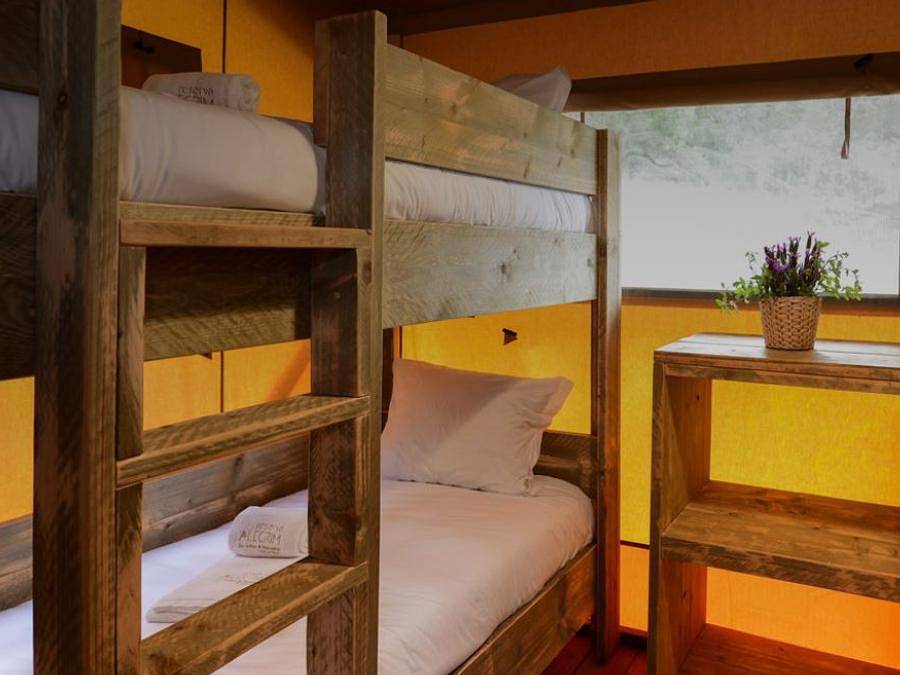 Wecamp Reserva Alecrim - Canvas and wooden tent 2 persons - Lodge Family in Costa Alentejana