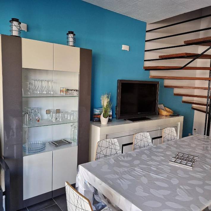 Villa pour 9 personnes, avec Balcon ainsi que Terrasse et Jardin à Valras-Plage