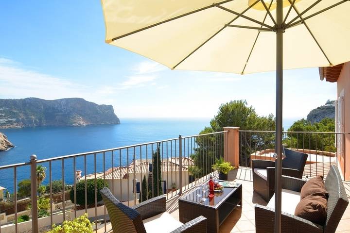 Apartamento para 7 personas, con Balcón además de Terraza y Vistas en Puerto de Andrach