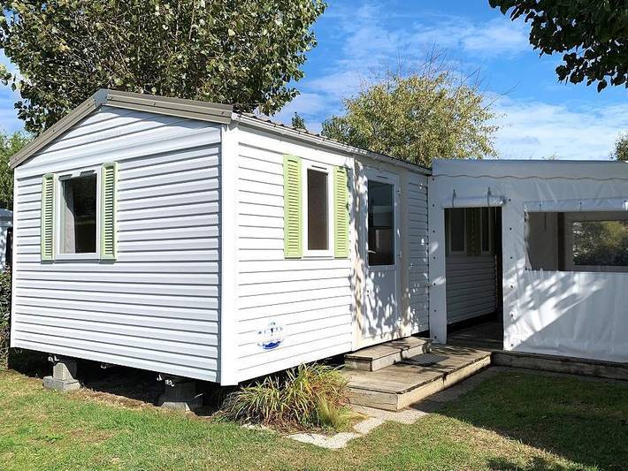 Camping Plein Sud - Mobilheim 4 personen - Cottage Komfort + 3/4 Personen in Saint-Jean-de-Monts, Vendée