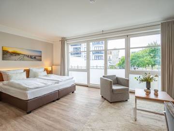 Ferienwohnung für 2 Personen, mit Balkon in Seebad Ahlbeck