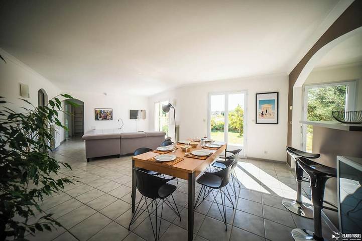 Chalet para 8 personas, con terraza y jardín - 1