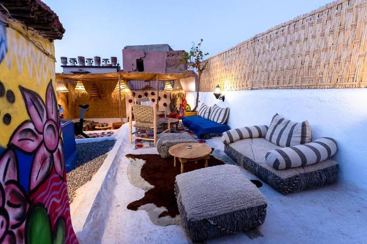 Chambre d’hôte pour 6 personnes, avec jardin et vue, animaux acceptés dans Jemaa el-Fnaa - 2