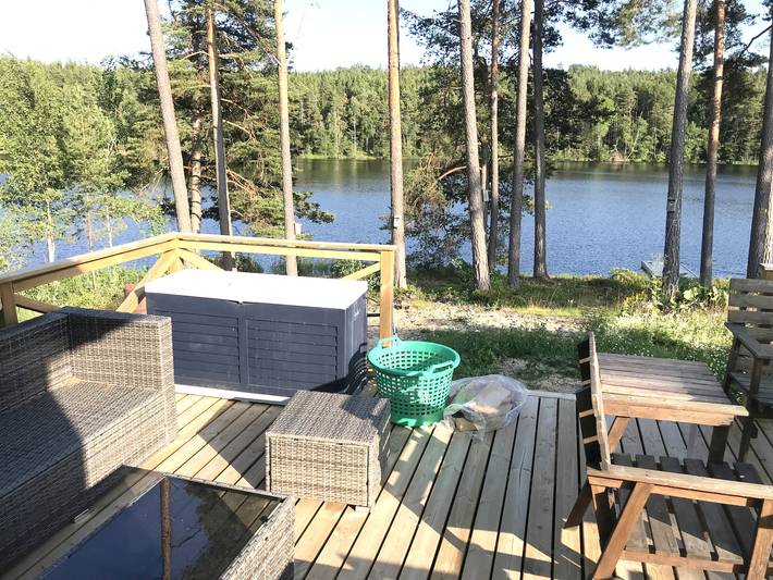 Ferienhaus für 6 Personen, mit Garten und Terrasse sowie Seeblick - 1