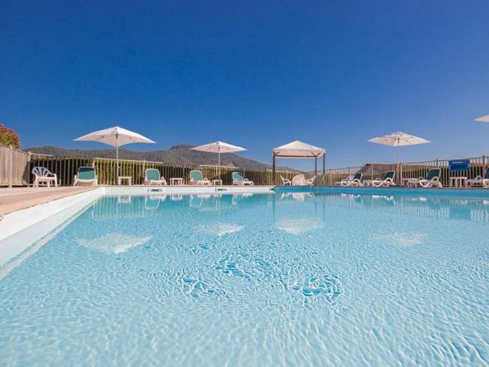 Camping für 4 Personen, mit Balkon und Kinderpool in Pyrenäen