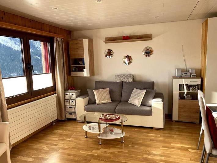 Gîte pour 2 personnes, avec jardin et vue à Albinen - 2