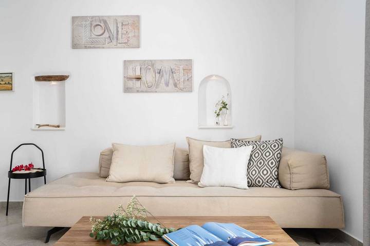 Ganze Wohnung, Ferienwohnung für 5 Personen mit Balkon/Terrasse in Naxos Stadt, Naxos