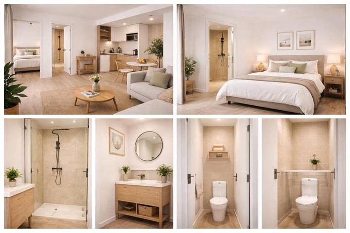 Appartement de vacances pour 4 personnes, avec balcon