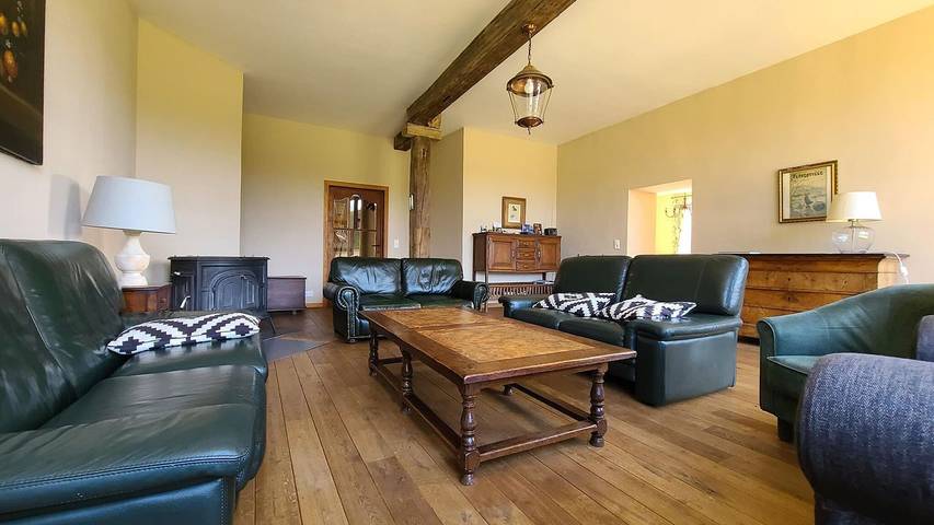 Maison de vacances pour 9 personnes, avec vue sur le lac et jardin