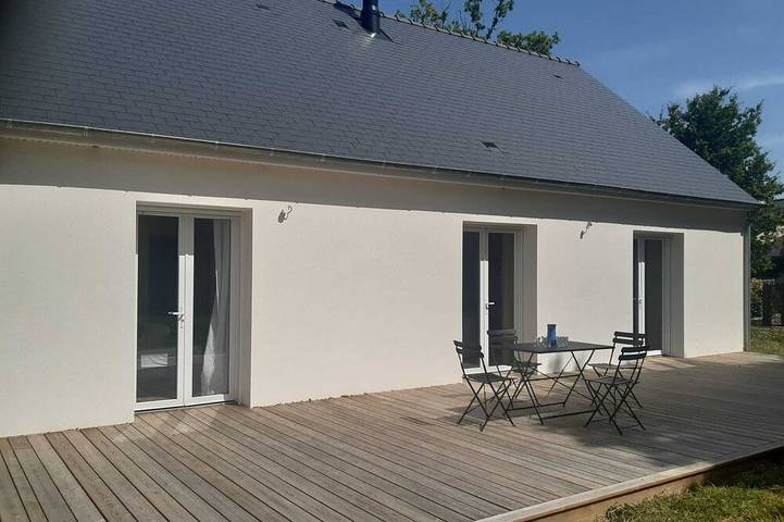 Location de vacances pour 6 personnes, avec terrasse à Camoël
