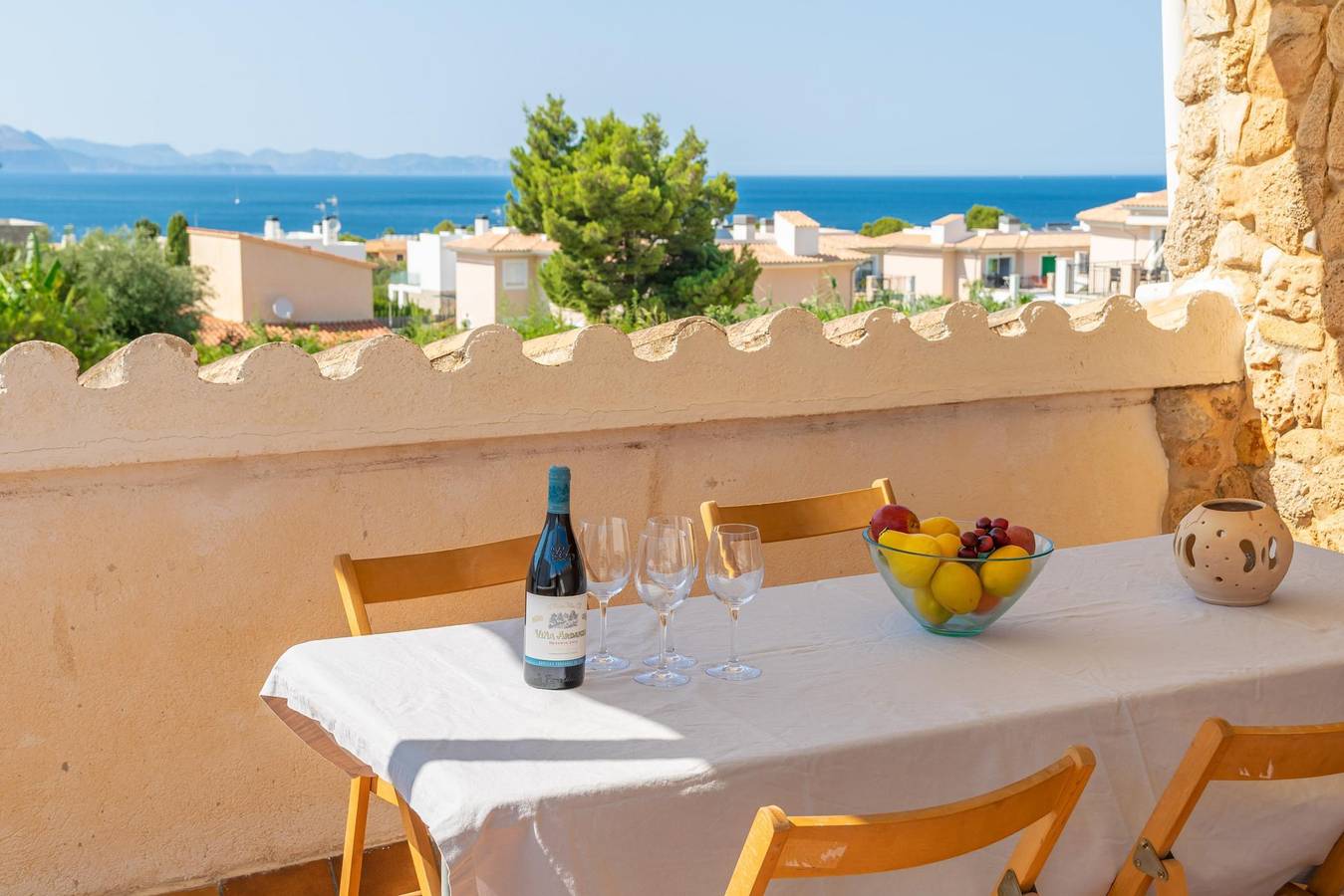 Can Clavell - Schönes Ferienhaus mit privatem Pool in Strandnähe. Wifi gratis in Colònia de Sant Pere, Artà