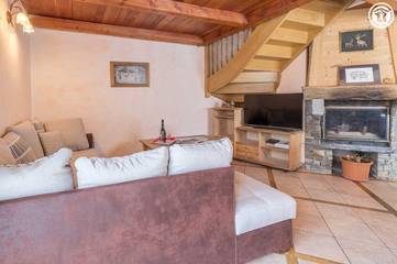 Chalet pour 14 personnes, avec jacuzzi et sauna ainsi que terrasse et jardin à Valloire