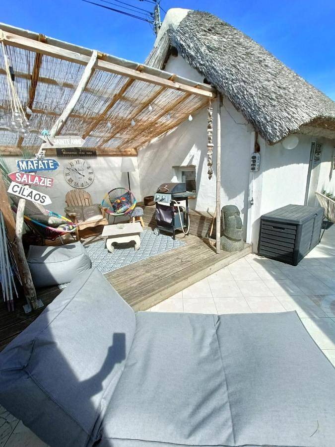 Chambre d’hôte pour 3 personnes, avec Terrasse et Jardin ainsi que Piscine et Vue à Saint-Jean-de-Monts - 2