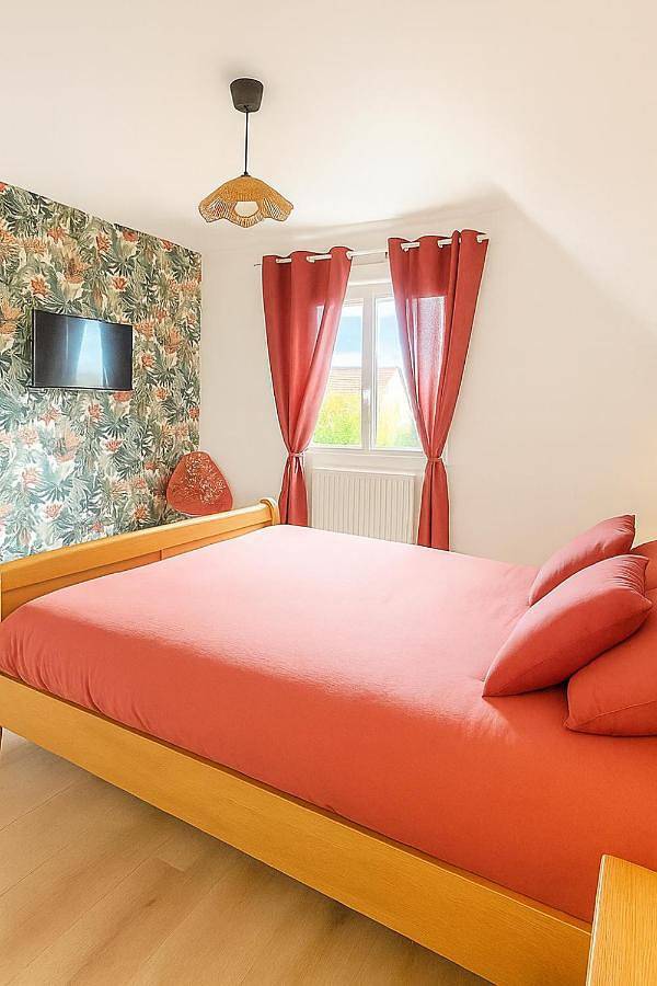 Location de vacances pour 6 personnes, avec jardin à Rhinau