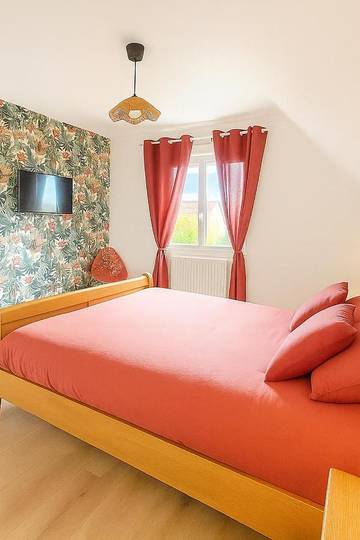 Location de vacances pour 6 personnes, avec jardin à Rhinau