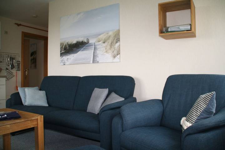 Ferienwohnung für 4 Personen, mit Terrasse und Garten in Süderende