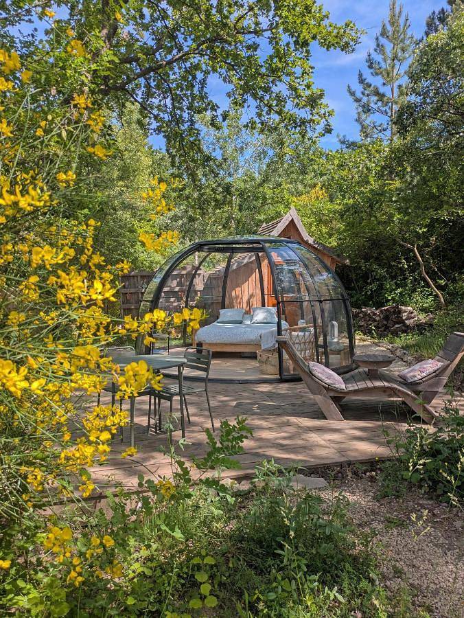 Maison d’hôte pour 2 personnes, avec terrasse et jacuzzi ainsi que jardin et piscine à Nyons